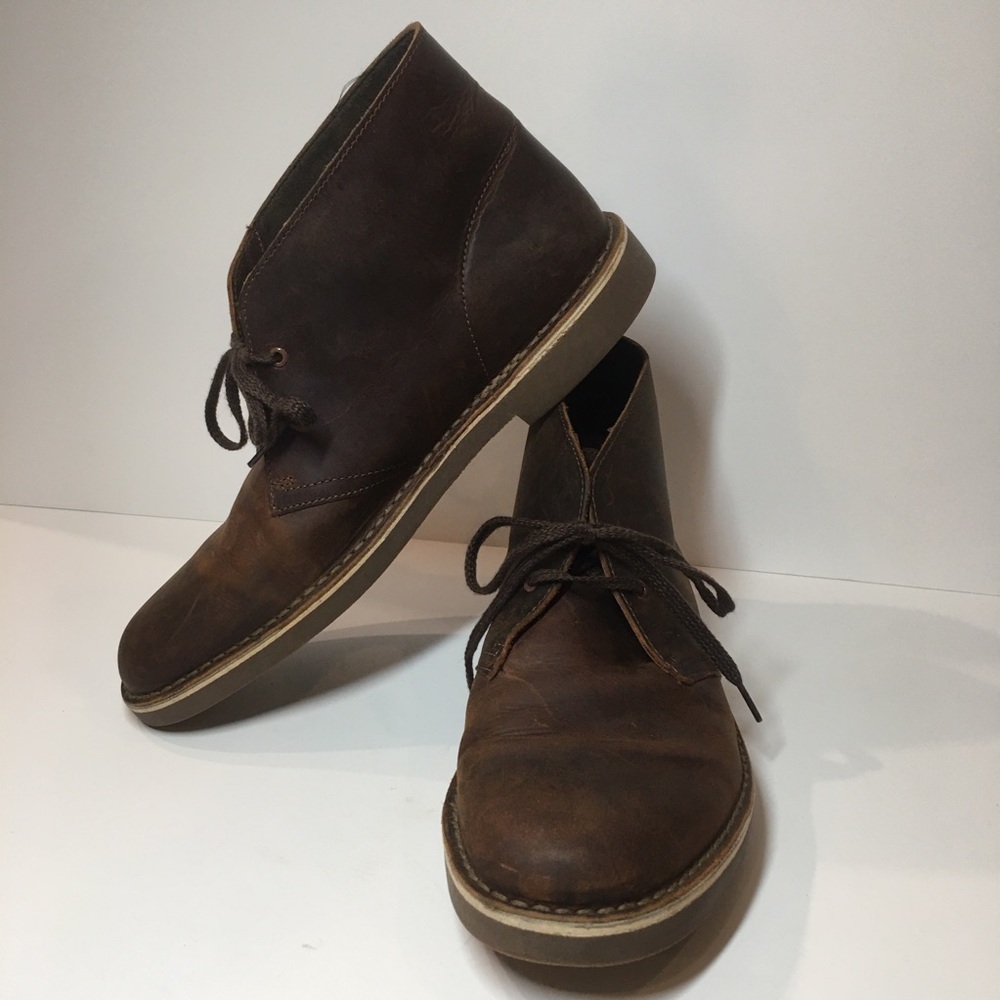 Clark’s Men’s Leather Boots Sz 9.5